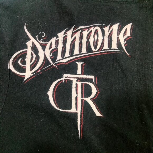 Vtg Y2K Dethrone Royalty Cain Velasquez MMA Wrestling Graphic T Shirt XL - Picture 5 of 6